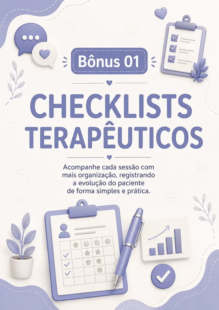 Bônus 01 - Checklists Terapêuticos