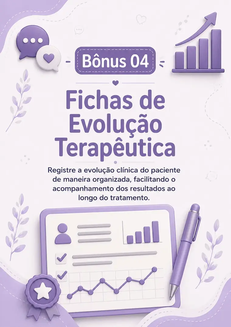 Bônus 04 - Fichas de Evolução Terapêutica