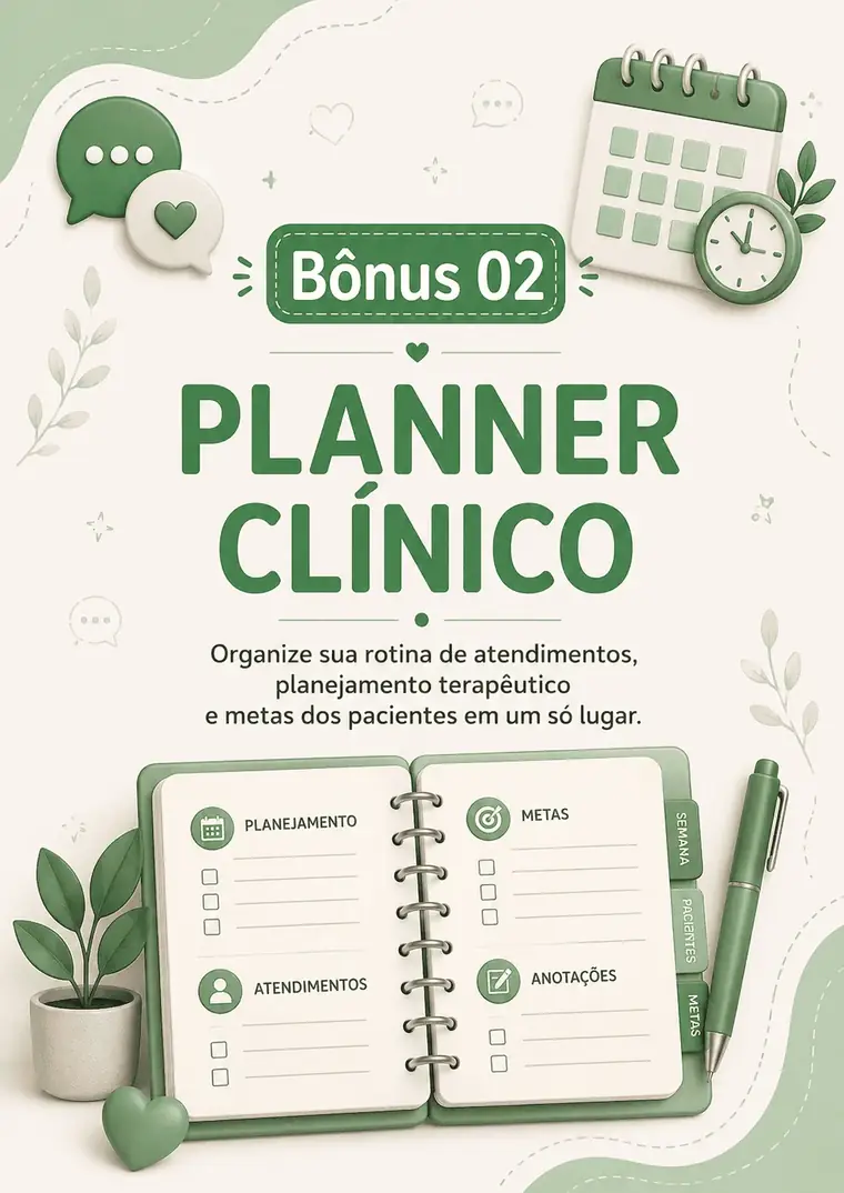 Bônus 02 - Planner Clínico